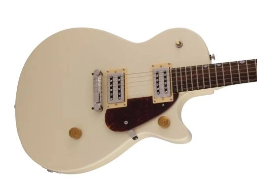 G2210 Streamliner Junior Jet Club, Laurel Fingerboard - Vintage White