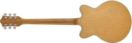 G2655 Streamliner Center Block Jr. with V-Stoptail, Broad\'Tron BT-2S Pickups, Laurel Fingerboard - Village Amber