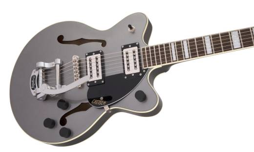 G2655T Streamliner Center Block Jr. with Bigsby, Broad\'Tron BT-2S Pickups, Laurel Fingerboard - Phantom Metallic