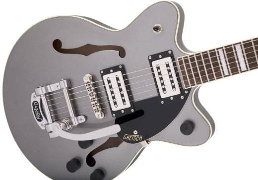 G2655T Streamliner Center Block Jr. with Bigsby, Broad\'Tron BT-2S Pickups, Laurel Fingerboard - Phantom Metallic