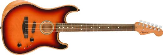 Acoustasonic Stratocaster, Ebony Fingerboard - 3-Tone Sunburst