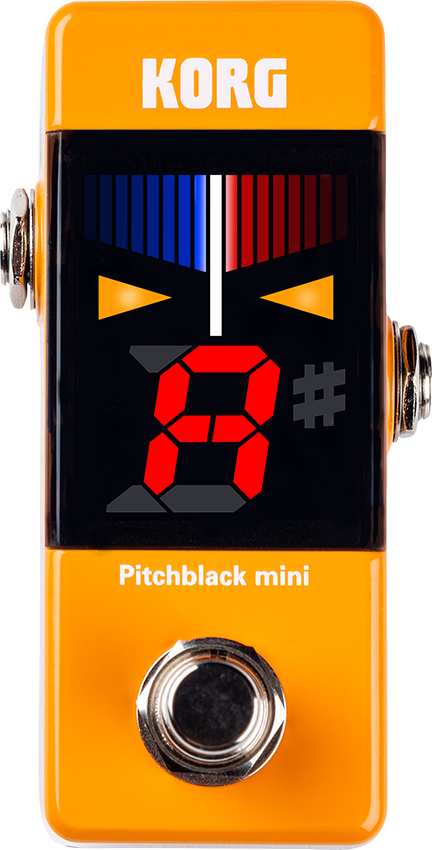 Pitchblack Mini Pedal Tuner - Orange