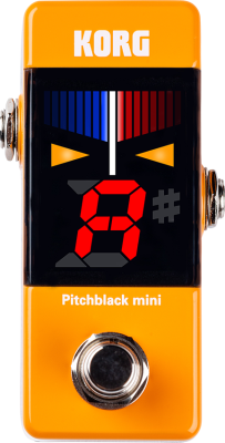 Pitchblack Mini Pedal Tuner - Orange