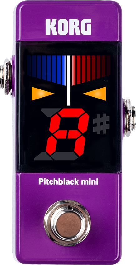 Pitchblack Mini Pedal Tuner - Purple