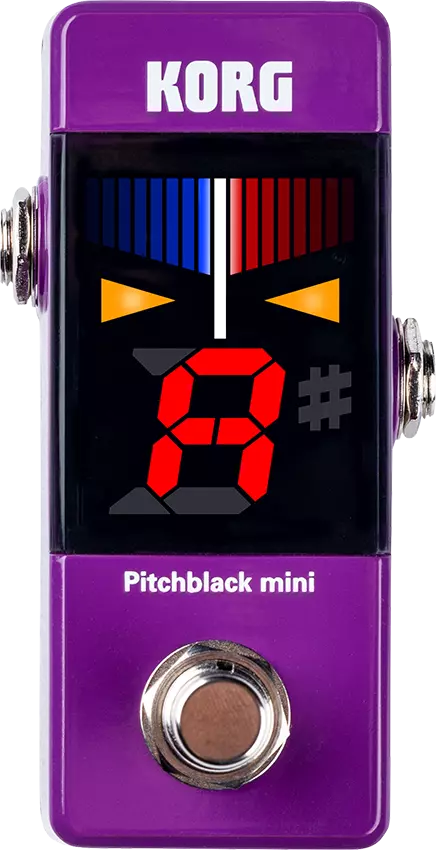 Pitchblack Mini Pedal Tuner - Purple