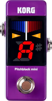 Pitchblack Mini Pedal Tuner - Purple