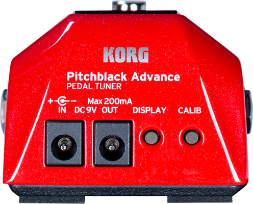 Pitchblack Advance Pedal Tuner - Sparkle Red