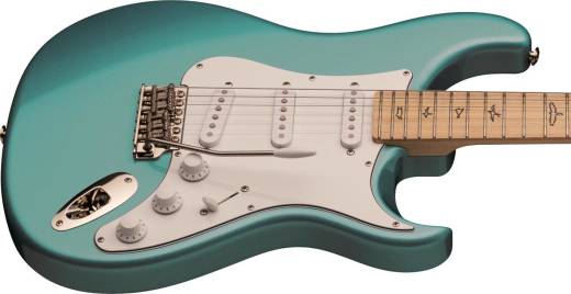 John Mayer Signature Silver Sky Electric with Maple Fretboard (Gigbag Included) - Dodgem Blue
