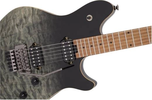 Wolfgang WG Standard QM, Baked Maple Fingerboard - Black Fade