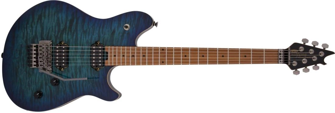 Wolfgang WG Standard QM, Baked Maple Fingerboard - Chlorine Burst