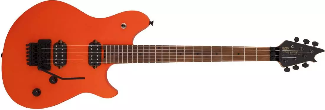 Wolfgang WG Standard, Baked Maple Fingerboard - Neon Orange