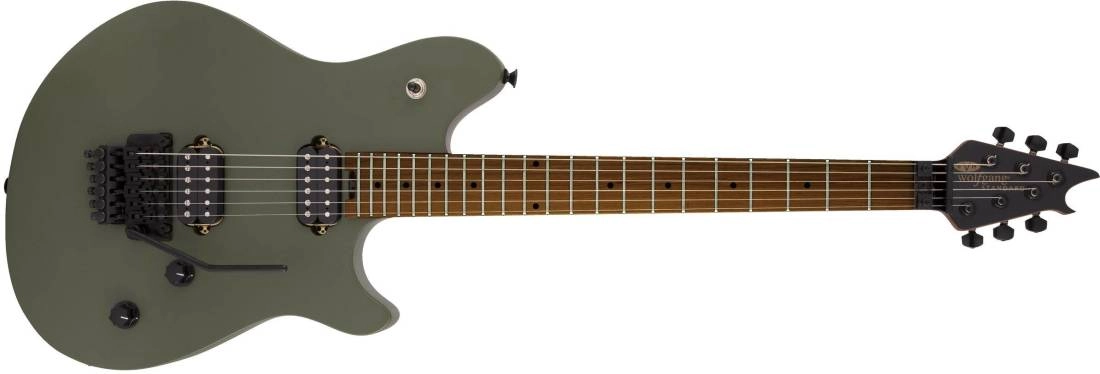 Wolfgang WG Standard, Baked Maple Fingerboard - Matte Army Drab