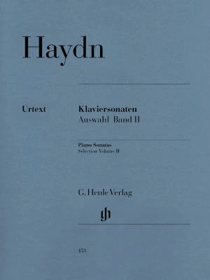 G. Henle Verlag - Piano Sonatas, Selection, Volume II - Haydn/Feder/Theopold - Piano - Book