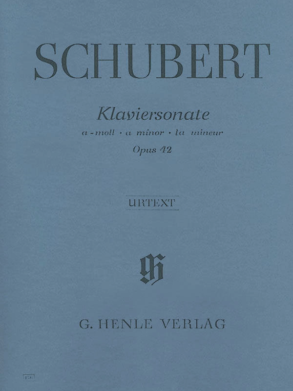 Piano Sonata a minor op. 42 D 845 - Schubert/Mies/Theopold - Piano - Sheet Music