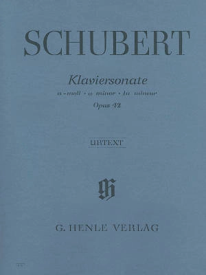 G. Henle Verlag - Piano Sonata a minor op. 42 D 845 - Schubert/Mies/Theopold - Piano - Sheet Music