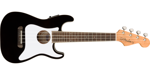 Fender - Fullerton Series Stratocaster Ukulele - Black