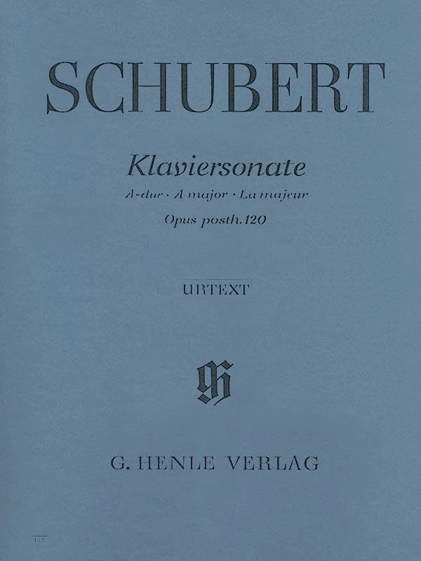 Piano Sonata A major, op. post. 120 D 664 - Schubert/Mies/Theopold - Piano - Sheet Music