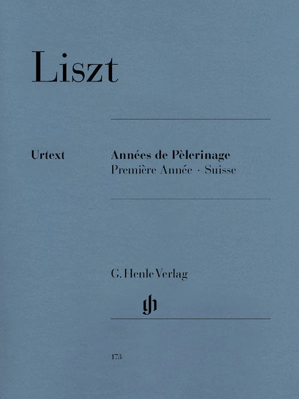 Annees de Pelerinage, Premiere Annee: Suisse - Liszt /Herttrich /Theopold - Piano - Book