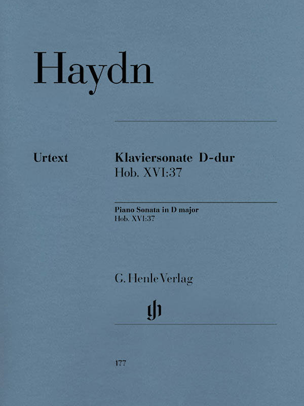 Piano Sonata D major Hob. XVI:37 - Haydn/Feder/Theopold - Piano - Sheet Music