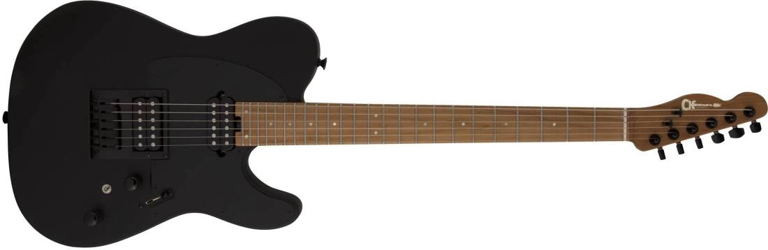 Pro-Mod So-Cal Style 2 24 HH HT CM, Caramelized Maple Fingerboard - Satin Black