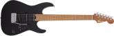 Charvel Guitars - Pro-Mod DK22 SSS 2PT CM, Caramelized Maple Fingerboard - Gloss Black