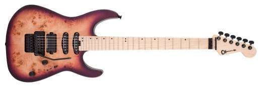 Charvel Guitars - Pro-Mod DK24 HSS FR M Poplar, Maple Fingerboard - Purple Sunset