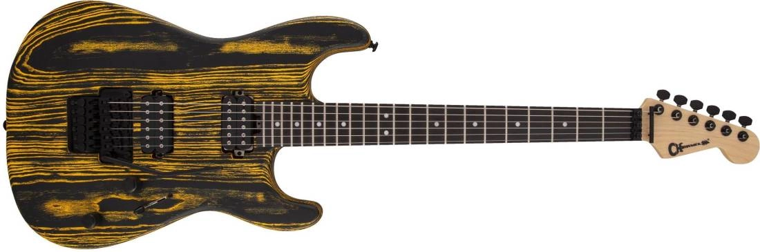 Pro-Mod San Dimas Style 1 HH FR E Ash, Ebony Fingerboard - Old Yella