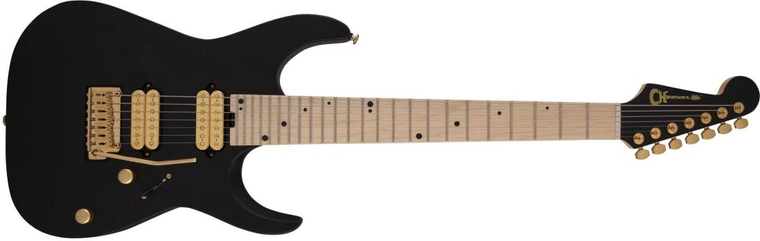 Angel Vivaldi Signature DK24-7 Nova, Maple Fingerboard - Satin Black