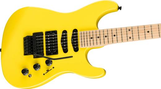 Limited Edition HM Strat with Maple Fingerboard - Frozen Yellow