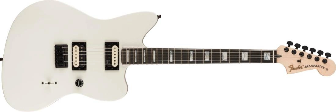 Jim Root Signature Jazzmaster V4 with Ebony Fingerboard - White