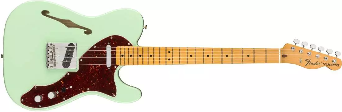 American Original \'60s Telecaster Thinline with Maple Fingerboard - Surf Green