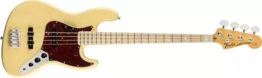 American Original \'60s Jazz Bass with Maple Fingerboard - Vintage White