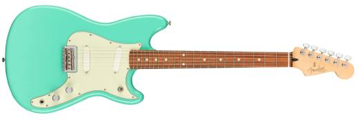 Fender - Guitare lectrique Duo Sonic Player Series avec touche Pau Ferro - Seafoam Green