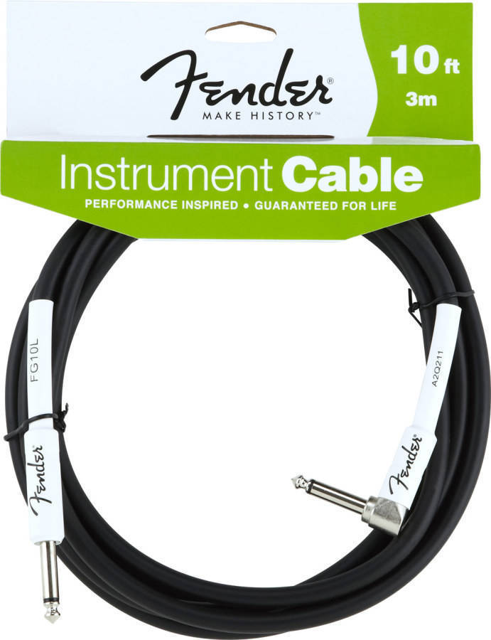 Fender 10\'  Right Angle Patch Cable