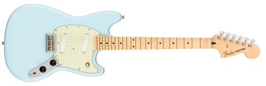 Fender - Player Series Mustang Electric Guitar with Maple Fingerboard - Sonic Blue