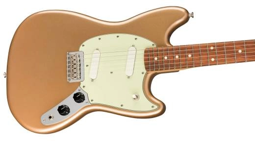 Player Series Mustang Electric Guitar with Pau Ferro Fingerboard - Firemist Gold