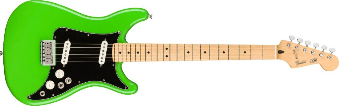 Player Series Lead II Electric Guitar with Maple Fingerboard - Neon Green