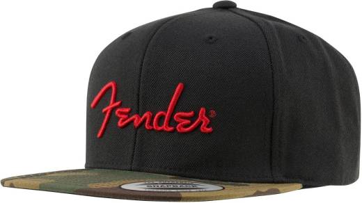 Fender - Camo Flatbill Hat