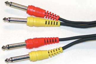 Link Audio Dual 1/4 to 1/4 Cable - 6foot
