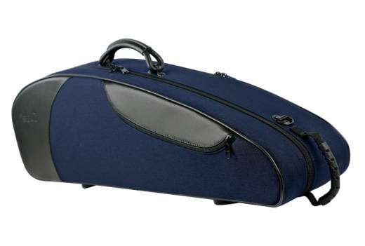 Classic 3 Violin Case - Navy Blue