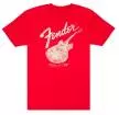 Fender - Starcaster T-Shirt Red - M