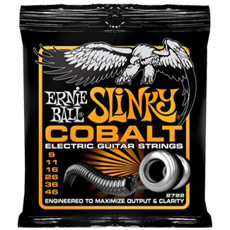 Ernie Ball - Cobalt Slinky Electric Guitar Strings - Hybrid - 9-46