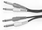 Link Audio - Link Audio Dual 1/4 to 1/4 Cable - 20 foot