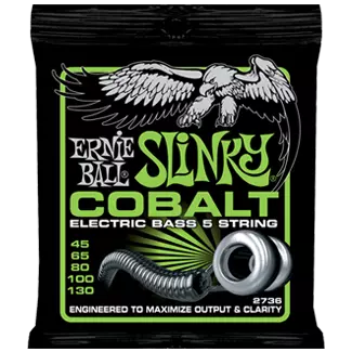 Cobalt 5-string 45-130 Reg Bass Strings