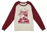 Fender - Womens Love Sweatshirt Oatmeal\/Maroon - S