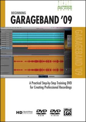 Alfred Publishing - Beginning Garageband 09 (dvd)