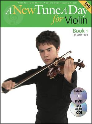 Hal Leonard - New Tune A Day, Book 1 (violin) Bk/cd/dvd