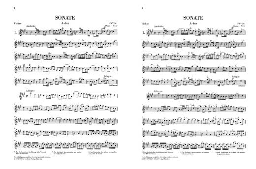 7 Sonatas for Violin and Basso Continuo - Handel/Sadie/Rohrig - Violin/Piano - Book