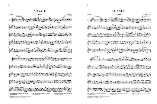 7 Sonatas for Violin and Basso Continuo - Handel/Sadie/Rohrig - Violin/Piano - Book