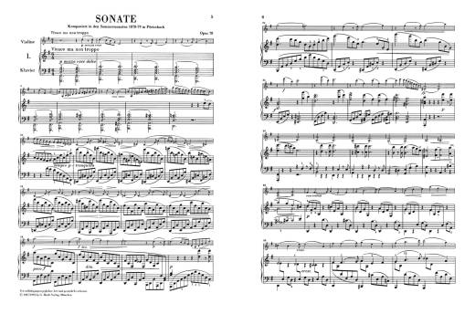 Violin Sonatas - Brahms/Hiekel/Rohrig - Violin/Piano - Book